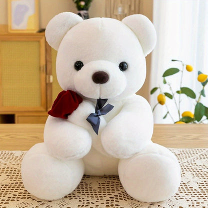 Teddy Bear Plush with Roses