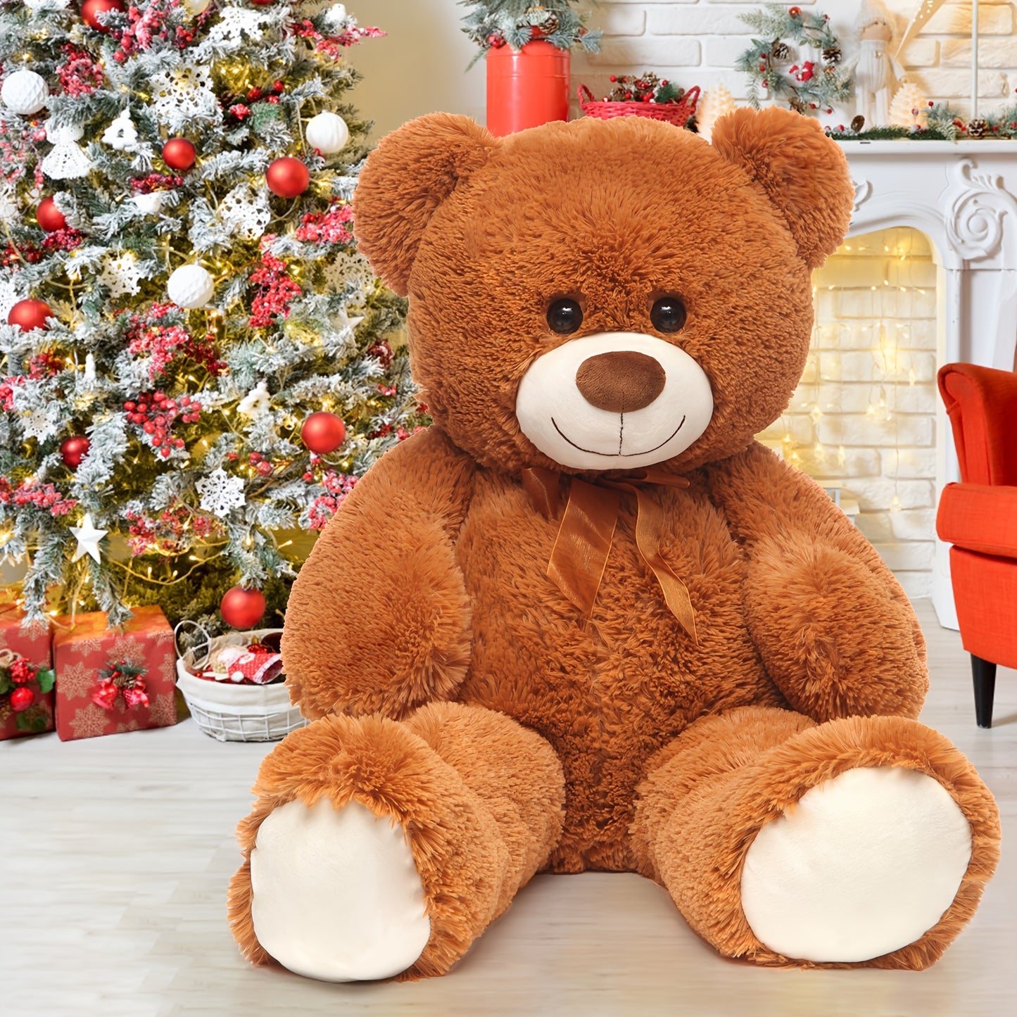 36" Soft Brown Jumbo Teddy Bear