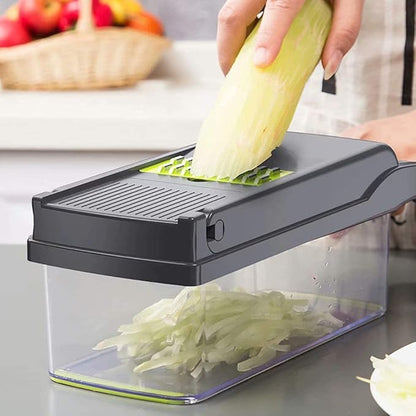 12-in-1 Manual Vegetable Chopper | Efficient & Versatile Tool