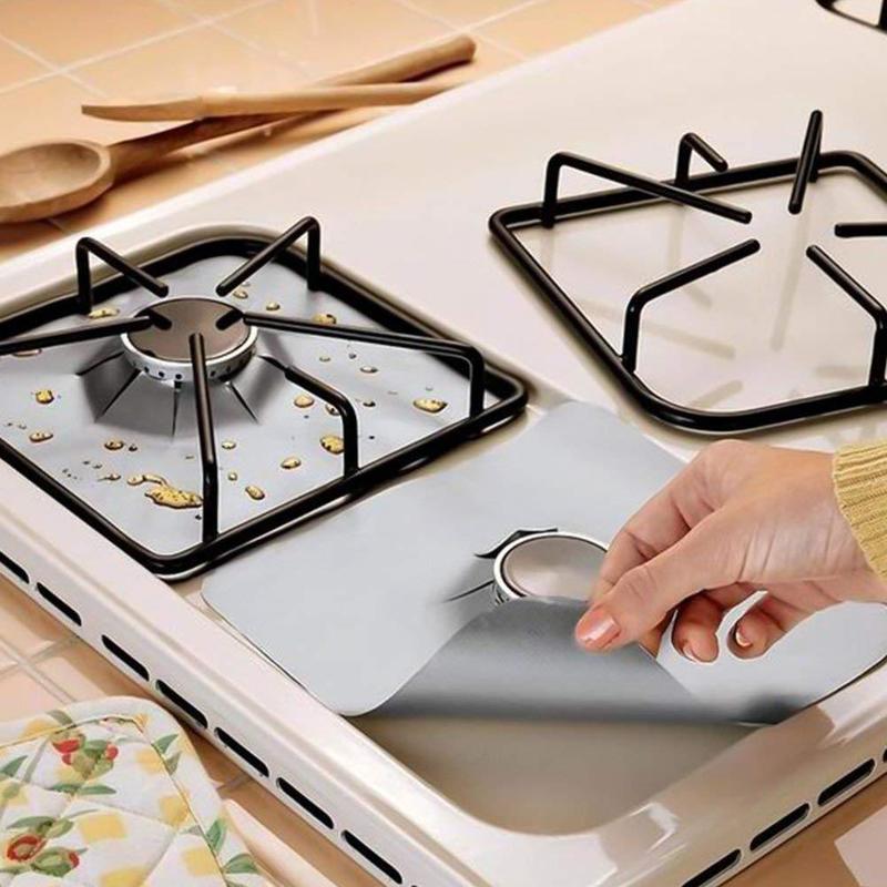 Stove Burner Covers | Easy Cleanup Protectors | Hermes Kitchen