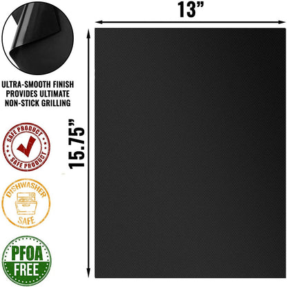 BBQ Grill Mats | Non-Stick & Reusable | Hermes Kitchen