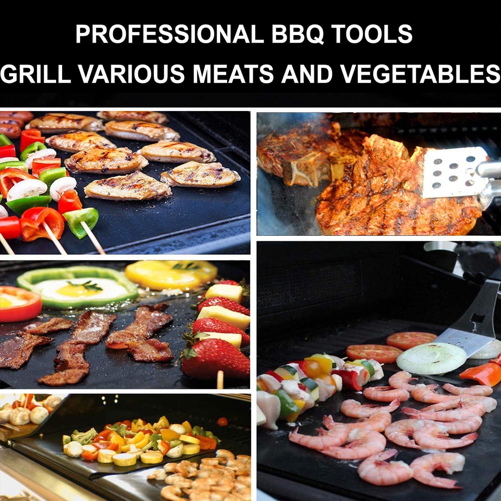 BBQ Grill Mats | Non-Stick & Reusable | Hermes Kitchen