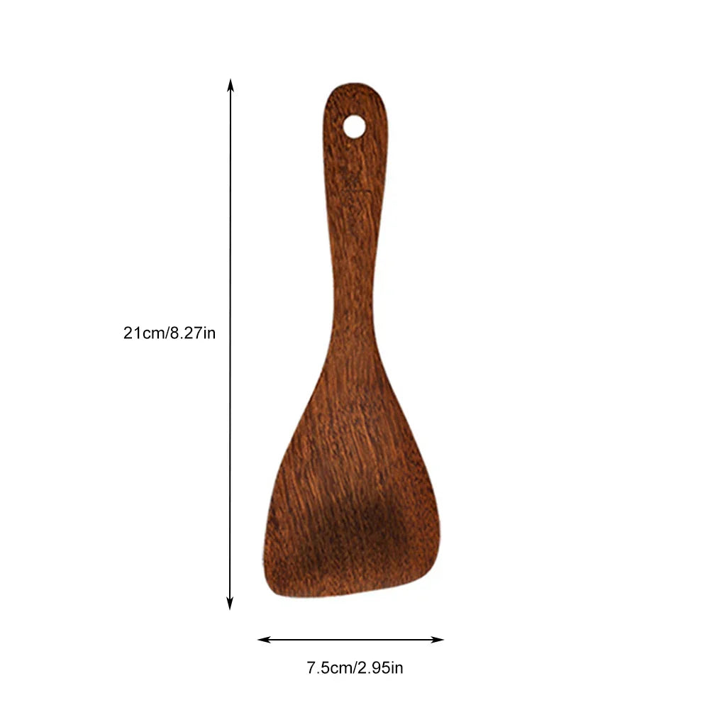 Non-Stick Wooden Cooking Utensils | Safe & Eco-Friendly Kitchen Tools