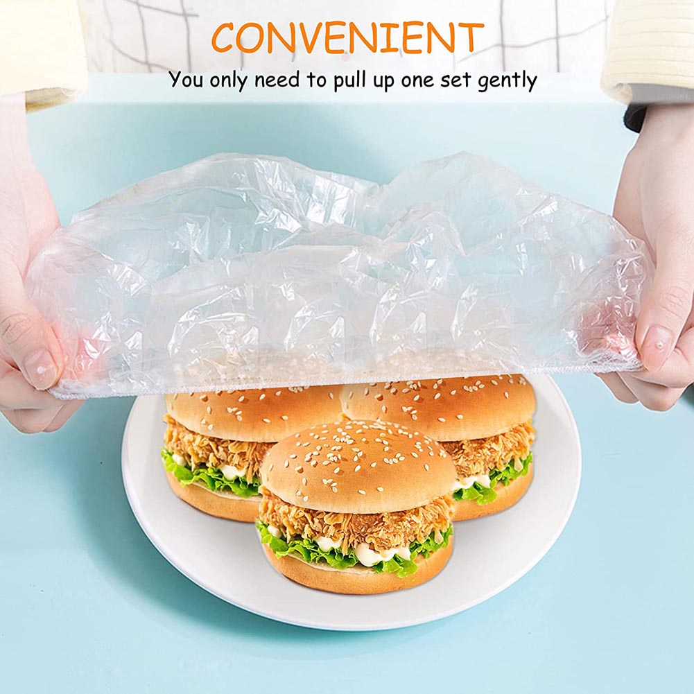 Super-Convenient Food Cover | Elastic Plastic Wrap | Hermes Kitchen