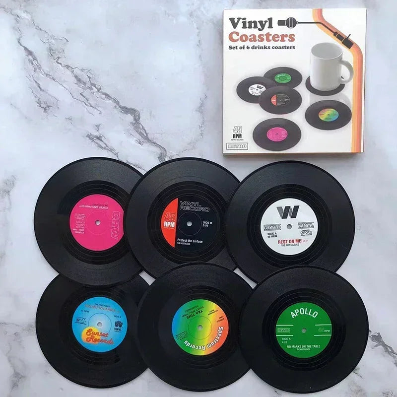 silicone Record Disk Coaster