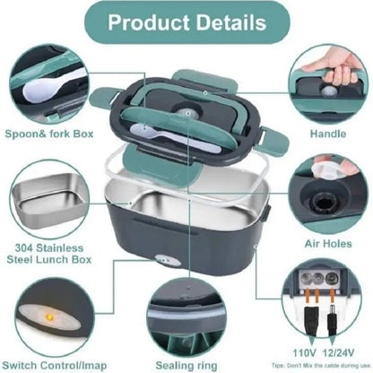 1.5 L 60W Electric Lunch Box Food Warmer