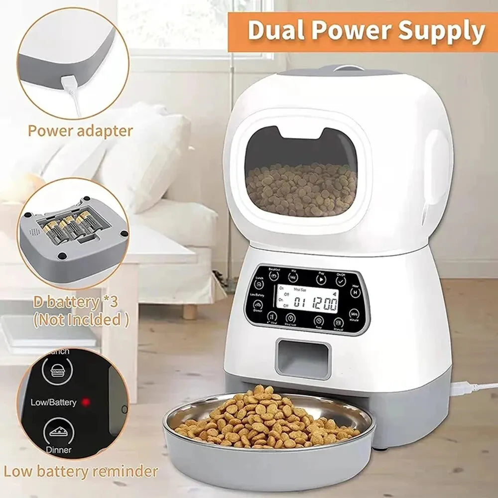 Automatic timed Feeding Dispenser