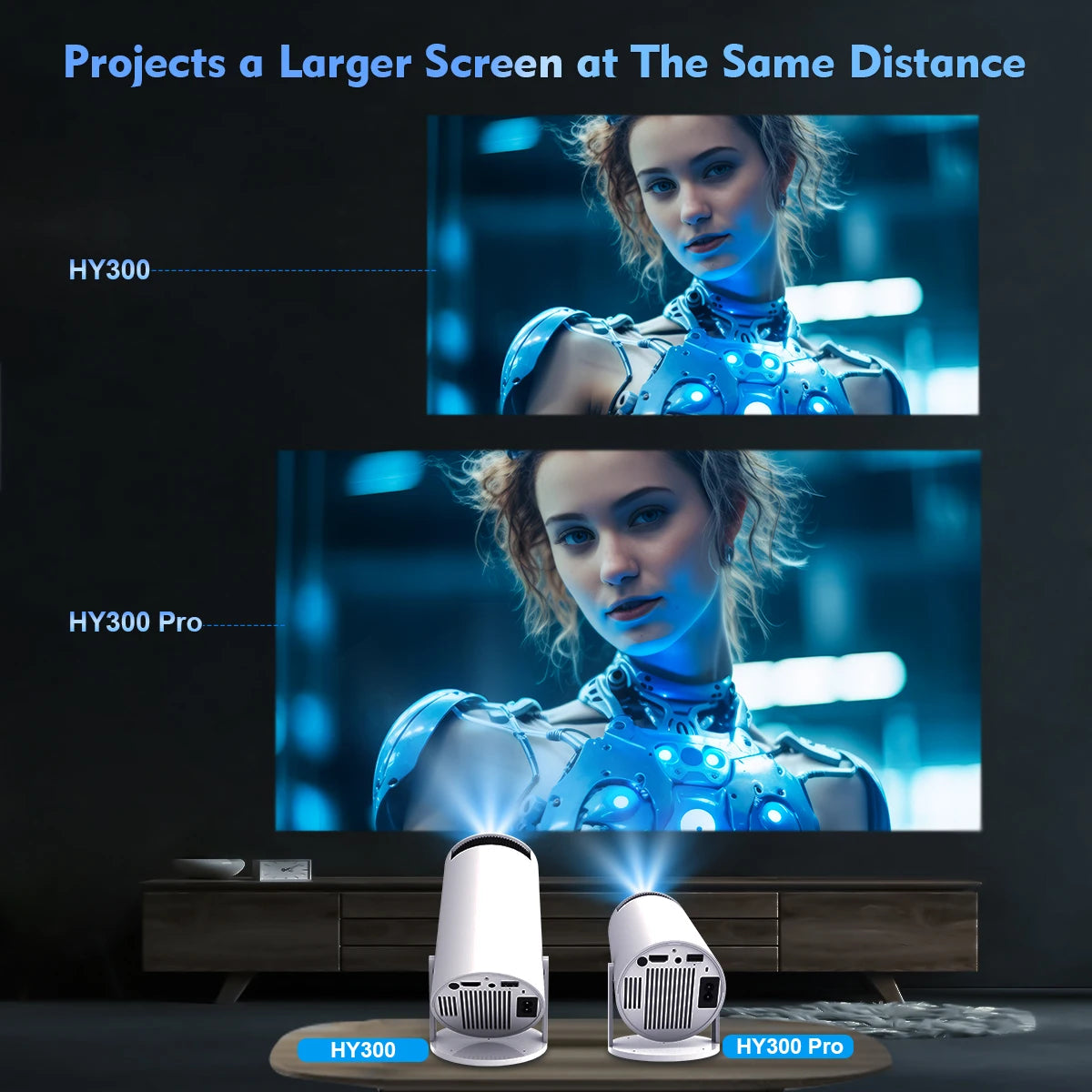 4k Android mini projector