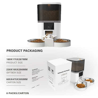 Automatic Pet Feeder with camera