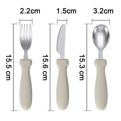 Stainless Steel Children's Tableware