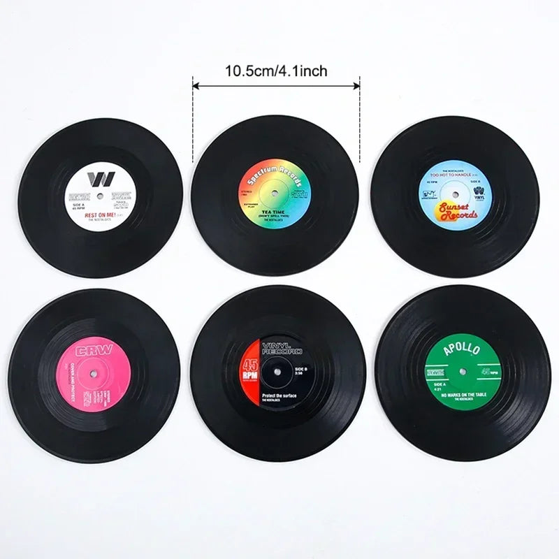 silicone Record Disk Coaster