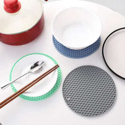 Round Silicone Table Mat