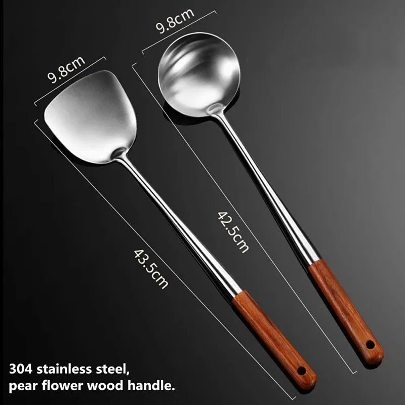 High-quality stainless steel cookware set with modern design