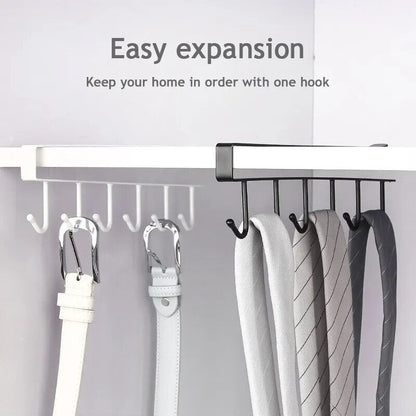 Multifunctional 6 Hook Holder | Organize Your Space with Ease