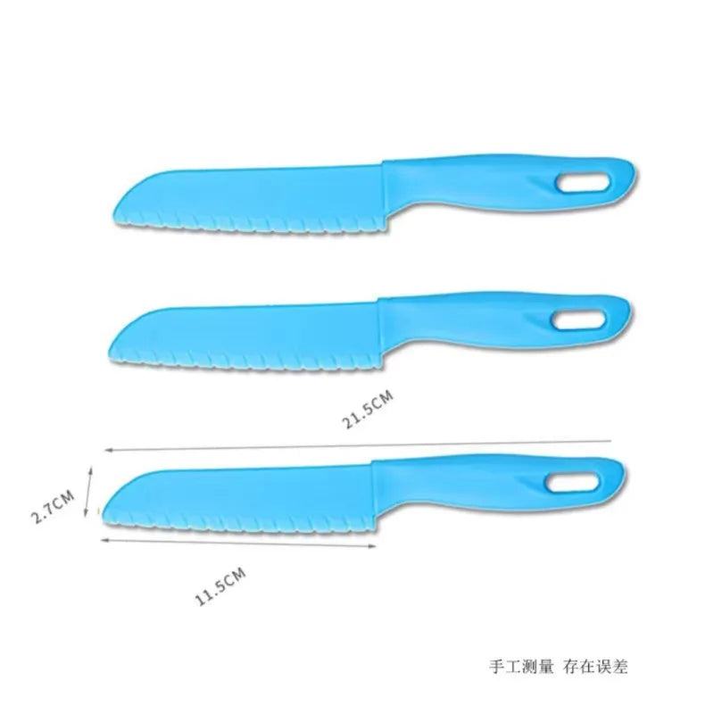 2pcs/set Plastic Fruit Knife