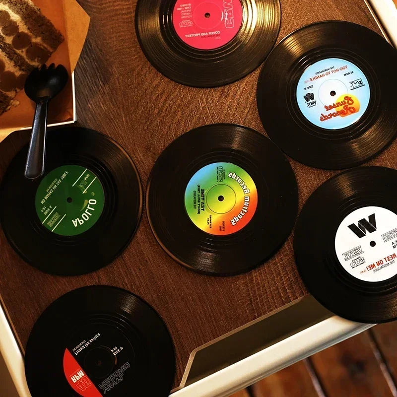 silicone Record Disk Coaster