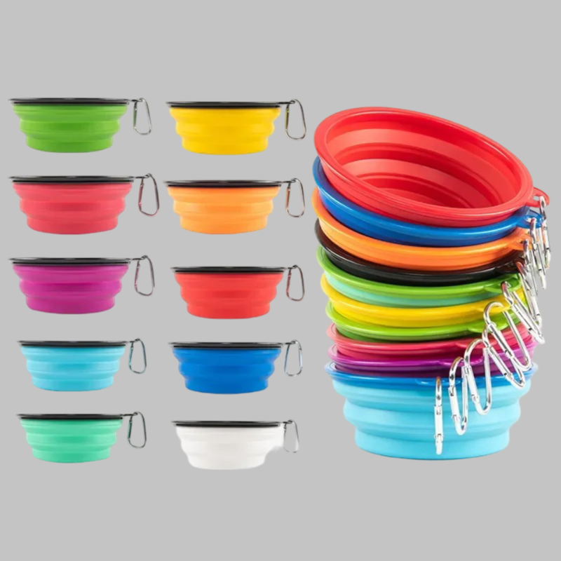 Collapsible Dog Bowls+