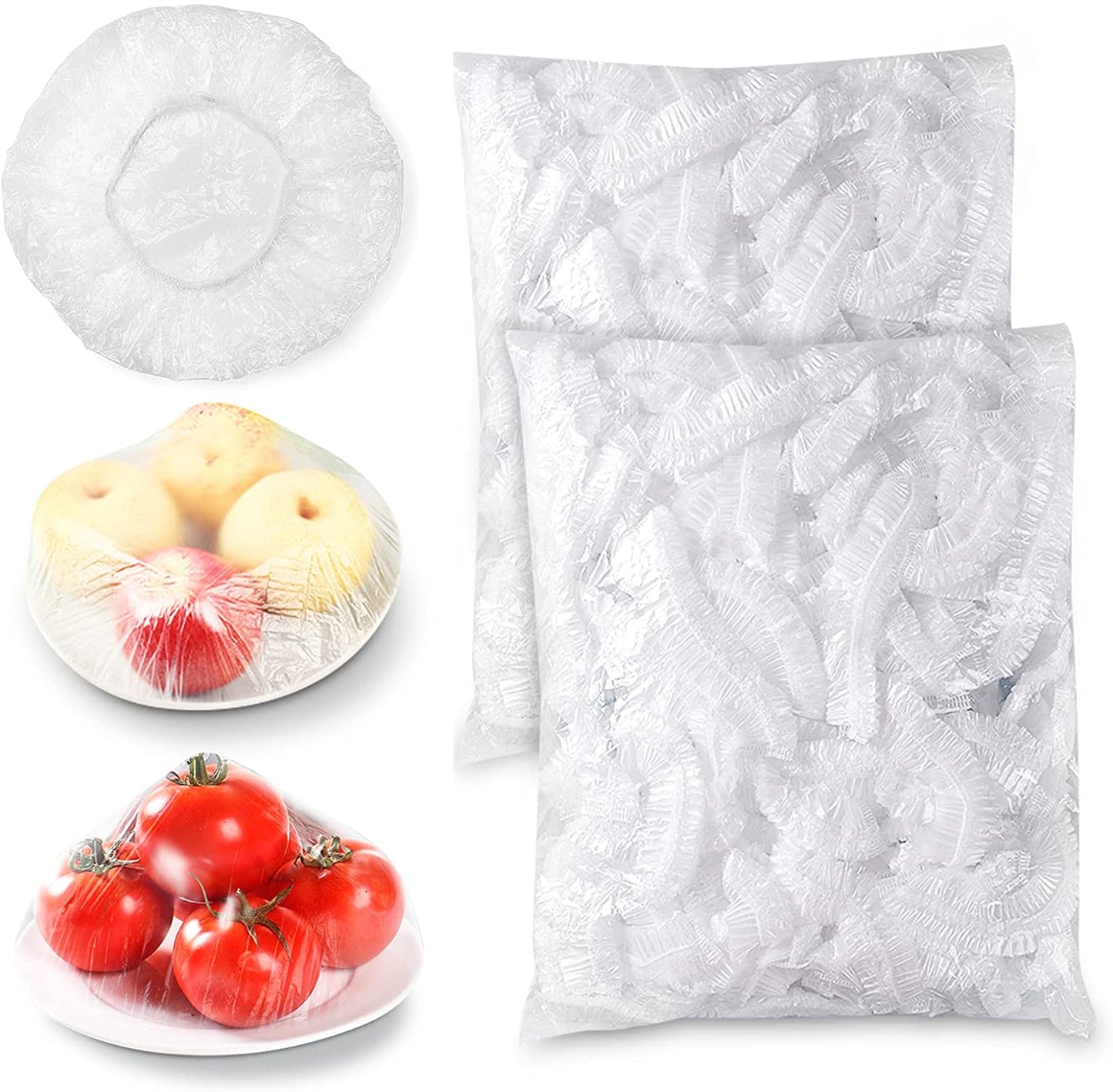 Super-Convenient Food Cover | Elastic Plastic Wrap | Hermes Kitchen