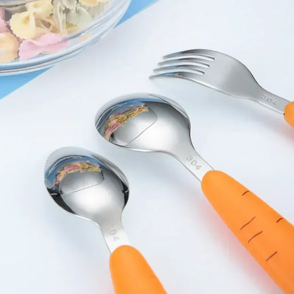 Carrot Baby Feeding Utensils