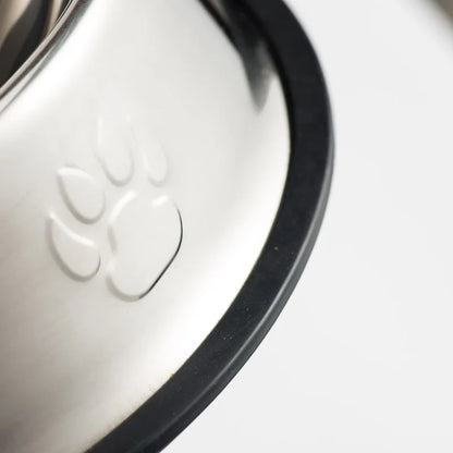 Stainless steel dog bowls