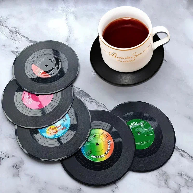 silicone Record Disk Coaster