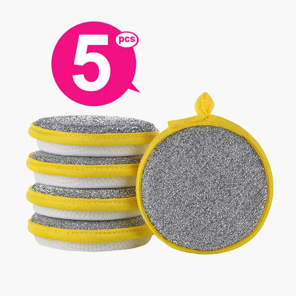 Double-Sided Dishwashing Sponge – Tough Scrub & Gentle Clean