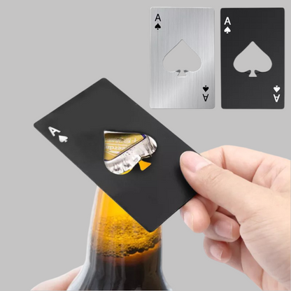 Sleek Card Bottle Opener - Compact, Durable & Convenient Tool