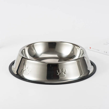 Stainless steel dog bowls