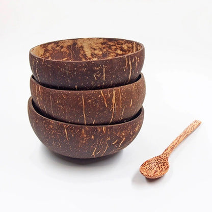 wooden bowl and Spoon Set