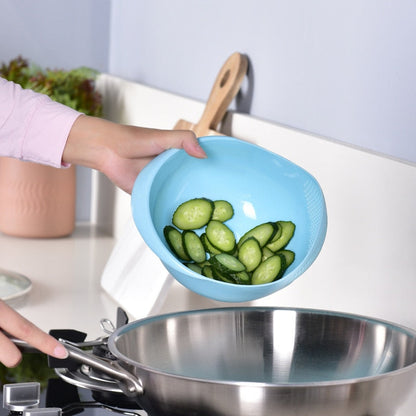 Rice Washing Bowl & Strainer | Effortless Rinsing | Hermes Kitchen