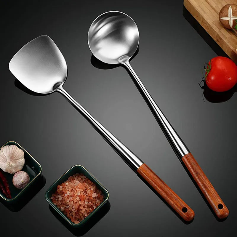 High-quality stainless steel cookware set with modern design