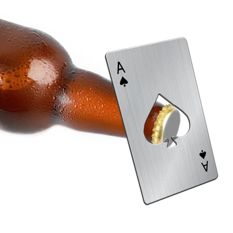 Sleek Card Bottle Opener - Compact, Durable & Convenient Tool