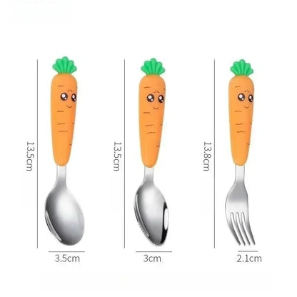 Carrot Baby Feeding Utensils