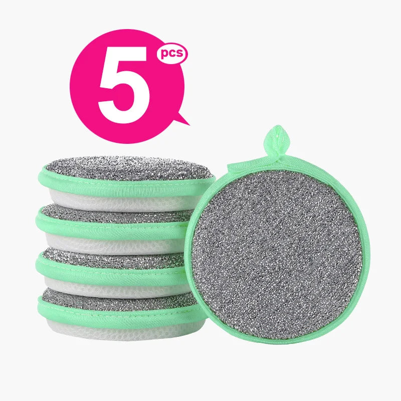 Double-Sided Dishwashing Sponge – Tough Scrub & Gentle Clean